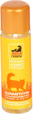 Айда гулять! Шампунь д/кош.и котят д/длинношер.350мл