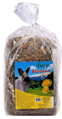 FIORY сено Альпийское Alpiland  Yellow с одуванчиком 500 г