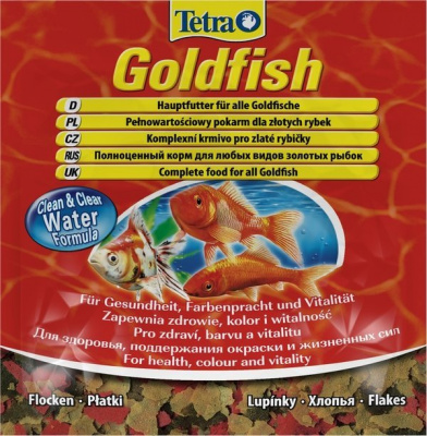 TETRA  Goldfish 12 гр хлопья основной д/золотых рыб 