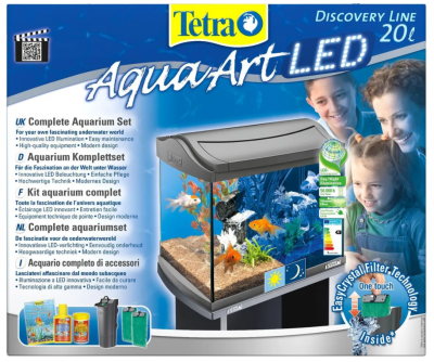 Аквариум   Аква Арт 20 л Led Gold Fish