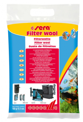 SERA Фильтр. вата 100 г