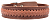 Ошейник кож. 45 с косой в обрезку(Наша РР)