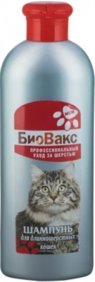 БиоВакс Шампунь д/кошек длиношерст. 355 мл