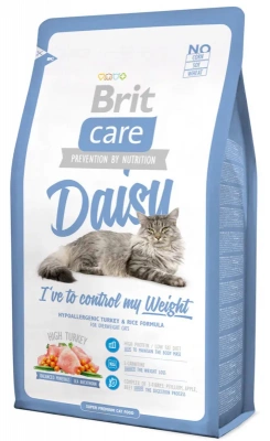 БРИТ 2кг Care Cat Daisy Д/кошек склонных к излиш.весу