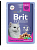 Brit Premium Пауч для взрослых стерилизованных кошек индейка с сыром в желе 85г