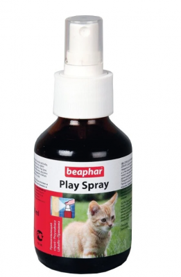 Беафар Спрей «Play-spray» для привлечения котят и кошек к месту, 150мл 