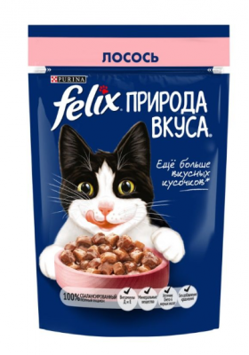 FELIX Природа Вкуса Лосось 75г