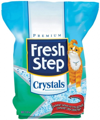 FRESH STEP Crystals наполнитель силикагель 1,81 кг