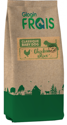 FRAIS CLASSIQUE BABY DOG CHICKEN WITH RICE (СУХОЙ КОРМ ДЛЯ ЩЕНКОВ ВСЕХ ПОРОД КУРИЦА С РИСОМ), 2,5 КГ						