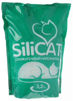 SiliCAT наполнитель силикагель  3.2 л.
