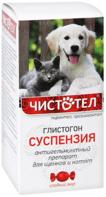 ЧИСТОТЕЛ Глистогон сусп. д/щенков и котят 3 мл 