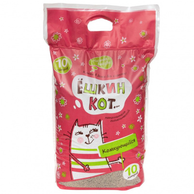 ЕШКИН КОТ наполнитель Комкующий 10 л