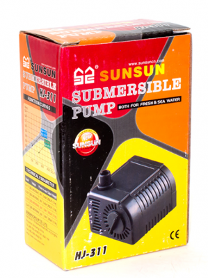 Помпа SUN SUN HJ-311 (2Вт, в.п.0,6м., 300л/ч) донная