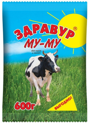 ПРЕМИКС Здравур Му-Му 600 г