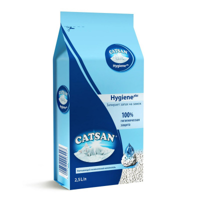 CATSAN наполнитель впитывающий 2,5 л