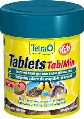 TETRA Tablets TabiMin 58таб.корм д/донных рыб