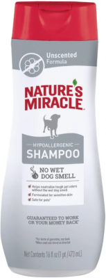 Nature's Miracle Шампунь Hypoallergenic Odor Control гипоаллергенный с контролем запаха, для собак, 473мл 