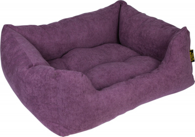 PRIDE Лежанка Резот ВЫСОКИЙ борт фиолет, размер 60х50х23 см							