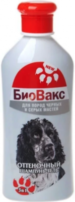 БиоВакс Шампунь д/собак оттеночный ЧЕРНЫЙ305 мл
