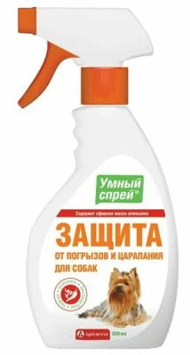 Спрей Умный Защита от царап. и погрызов д/собак 200 мл.