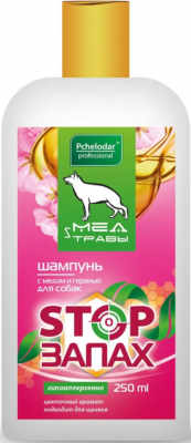 Пчелодар Шампунь гигиенический д/соб с медом и геранью 250мл