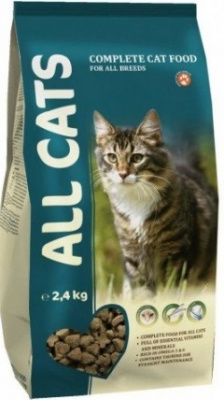 ALL CATS д/кошек взрослых 2.4 кг