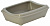 Moderna Туалет д/кош с бортиком Arist-o-Tray 43*30*12 см  серый