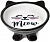 Миска керамическая на ножке "Мордашка", 0,12л,Triol