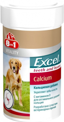 8 in 1 Excel Кальций 155 таб. для собак
