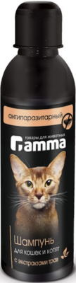 ГАММА шампунь инсект. д/кош и котят с экстракт. трав 250 мл