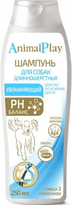 Animal Play Шампунь для длинношерстных собак 250мл