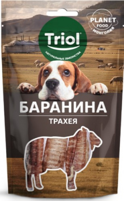 Лакомство для собак PLANET FOOD "Трахея баранья", 30г, Triol