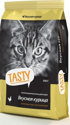 Tasty cух. д/кошек 350 г курица