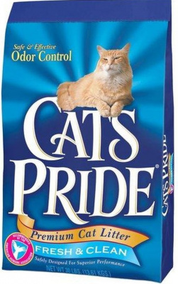CATS PRIDE наполнитель комкующий 13 кг 