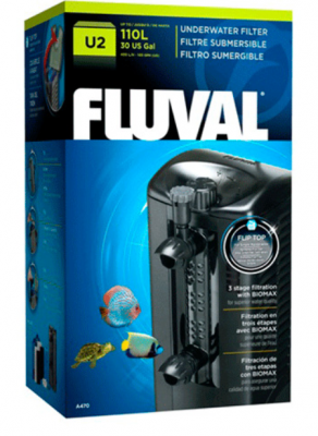 Фильтр внутренний HAGEN FLUVAL U2 400 л/ч для аквариумов до 110л А470