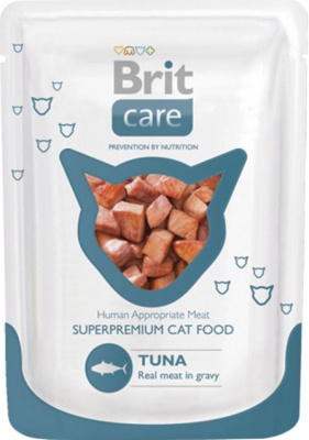 BRIT Care Cat Тунец 80 гр