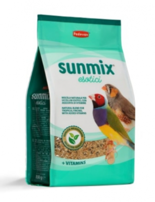 Padovan Корм SUNMIX Esotici комплексный для тропических птиц: вьюрковые ткачики (850г)