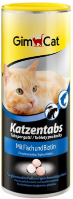 Gimcat витамины для кошек c рыбой 1 шт.