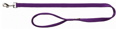 TRIXIE Поводок Premium, XS-S. 1.20м/15мм фиолетовый