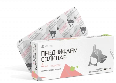 Преднифарм Солютаб 4 мг, 20 табл	