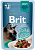 Brit Premium Кусочки из филе говядины в соусе 85 гр