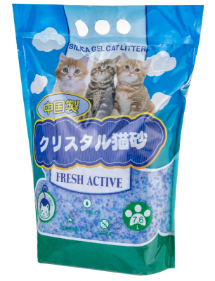 HAKASE AREKKUSU наполнитель силикагелевый Fresh Active 7,6л