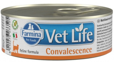 Vet Life Cat Convalescence диета в период восстановления д/кошек 85 г.