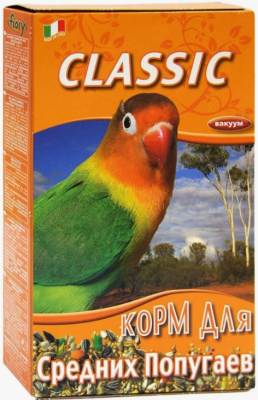 FIORY корм д/средних  попугаев Classic 2.6 кг
