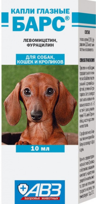 БАРС капли  глазные с капельницей