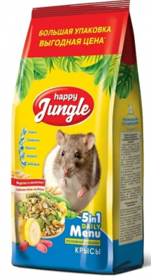 Happy Juppy корм для крыс 900 гр.