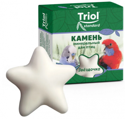Триоль Камень минеральный Triol "Звездочка" для птиц