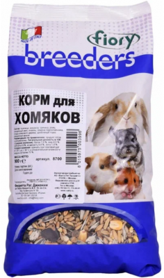 FIORY Корм для хомяков "Fiory Breeders", 900 г