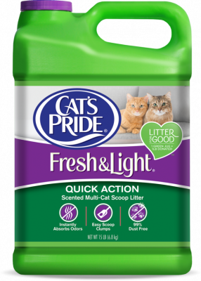 CATS PRIDE наполнитель комкующий 9,54кг Мульти кэт ароматизированный 21л