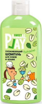 Animal Play Sweet Шампунь Фисташковое мороженое Ухаживающий для собак и кошек 300мл